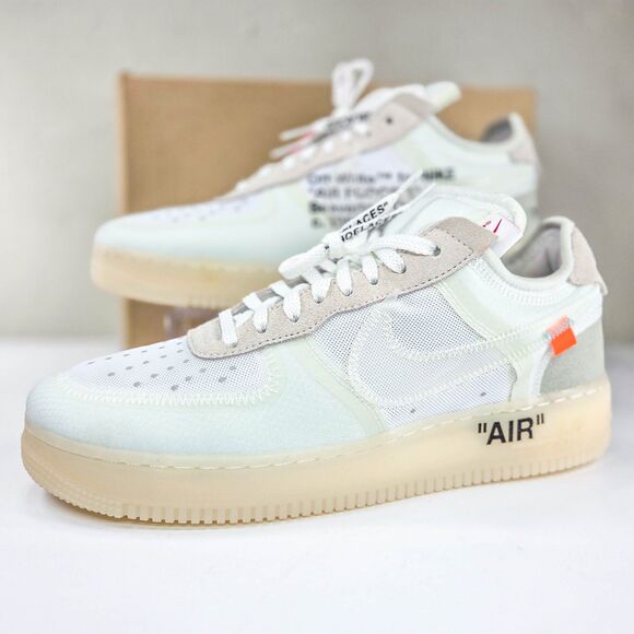 Nike Air Force 1 Low Off-White The Ten White 2017 AO4606-100 Men’s 12 NIB main image 7